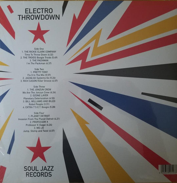 Various : Electro Throwdown (2xLP, Comp)