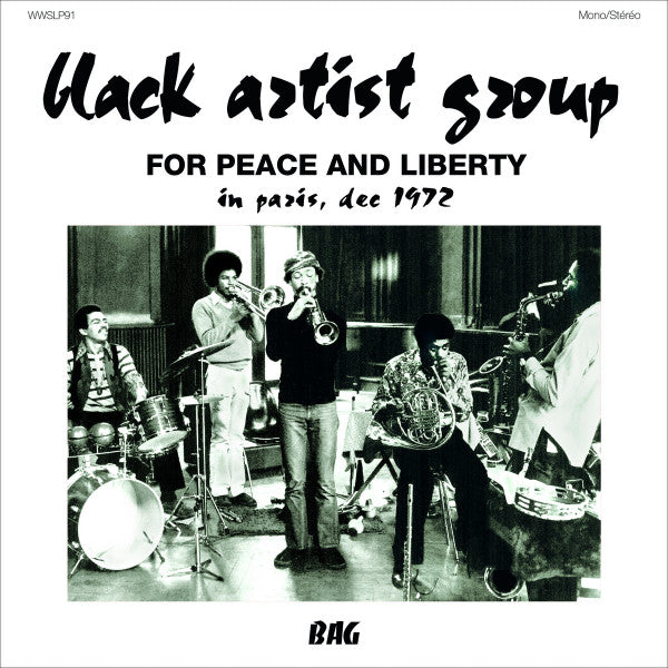 Black Artist Group ~ For Peace And Liberty (In Paris, Dec 1972) (Vinyl) - Djungel & Jazz