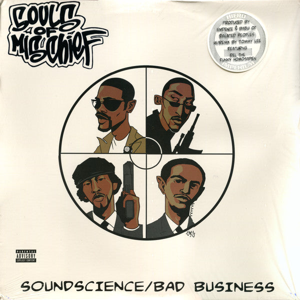 Souls Of Mischief : Soundscience / Bad Business (12")