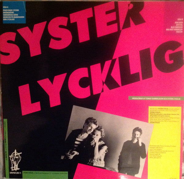 Syster Lycklig ~ Syster Lycklig (Vinyl) - Djungel & Jazz