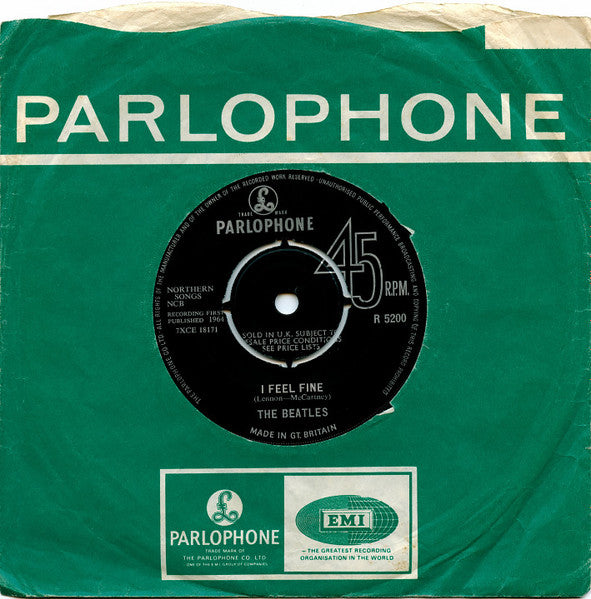 The Beatles ~ I Feel Fine (Vinyl) - Djungel & Jazz