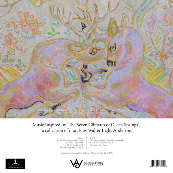 Luther Dickinson, John Medeski, Johnny Vidacovich And Dominic Davis ~ Mississippi Murals (Vinyl) - Djungel & Jazz