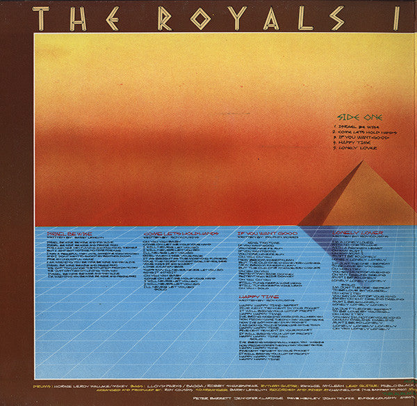 The Royals : Israel Be Wise (LP, Album, Gat)
