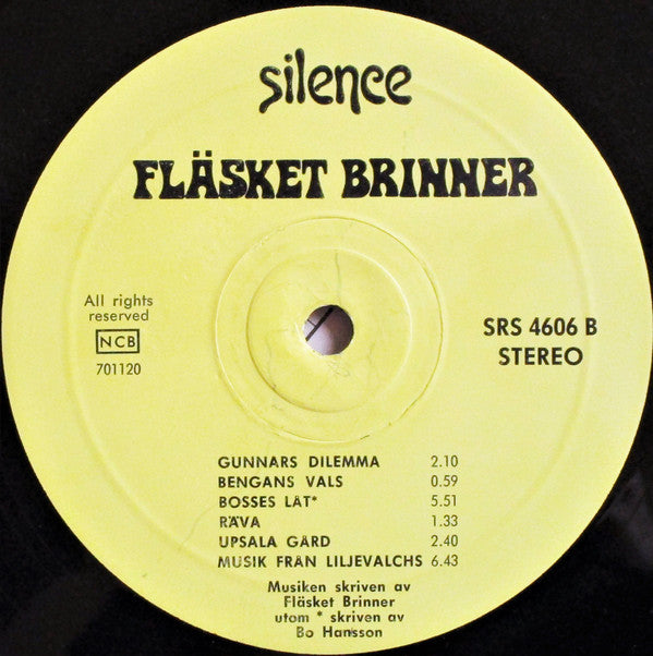 Fläsket Brinner : Fläsket Brinner (LP, Album)