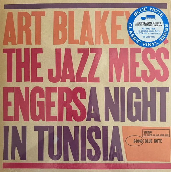 Art Blakey & The Jazz Messengers ~ A Night In Tunisia (Vinyl) - Djungel & Jazz