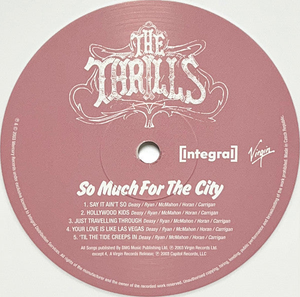 The Thrills ~ So Much For The City (Vinyl) - Djungel & Jazz