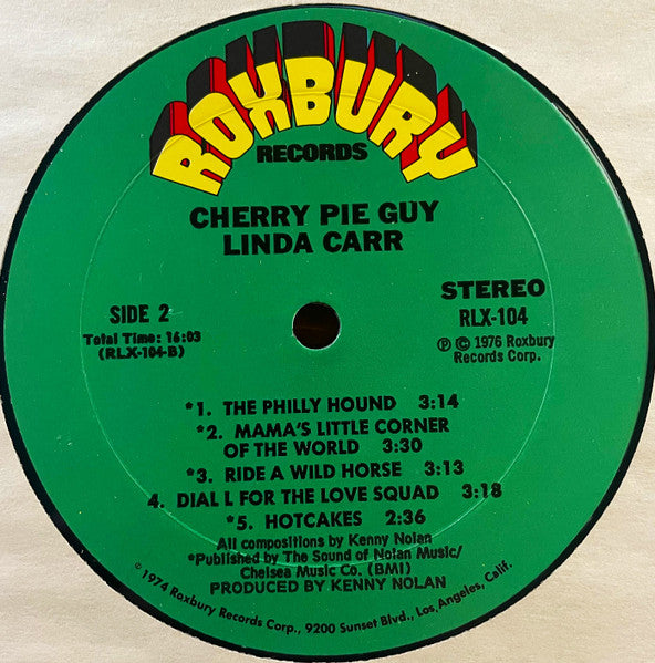 Linda Carr ~ Cherry Pie Guy (Vinyl) - Djungel & Jazz
