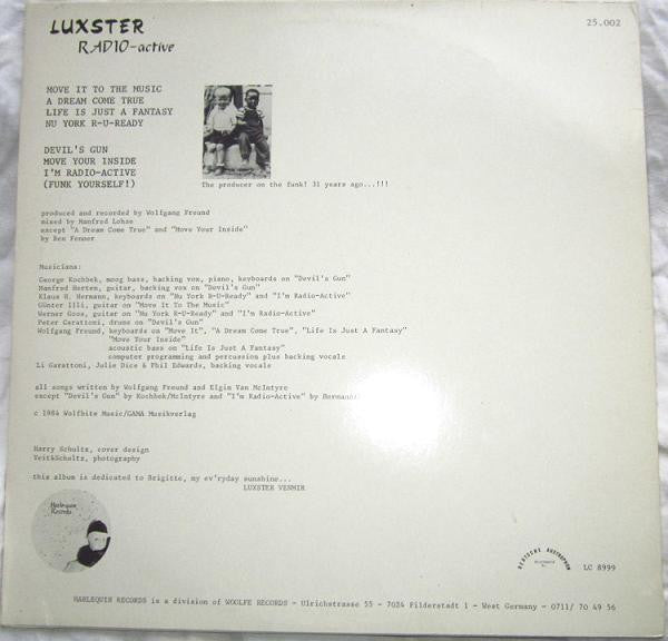 Luxster ~ Radio-Active (Vinyl) - Djungel & Jazz