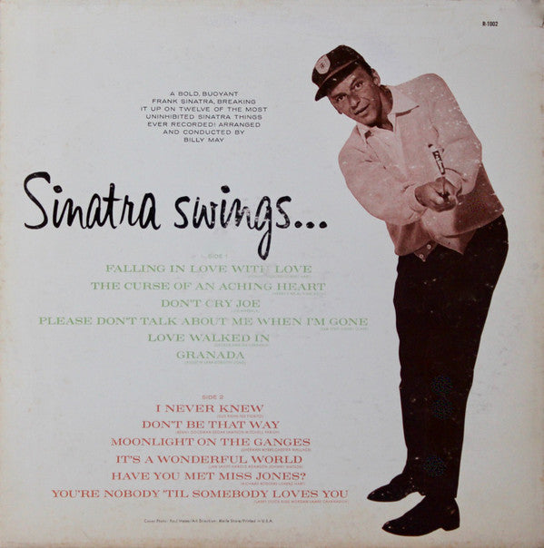 Frank Sinatra ~ Sinatra Swings (Vinyl) - Djungel & Jazz