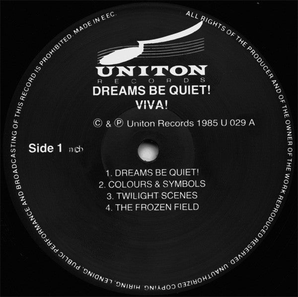 Viva!  ~ Dreams Be Quiet! (Vinyl) - Djungel & Jazz