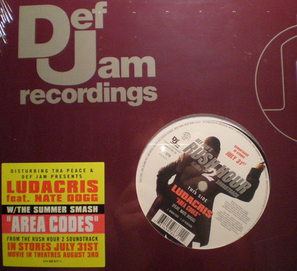 Ludacris ~ Area Codes (Vinyl) - Djungel & Jazz