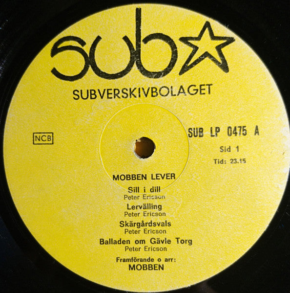 Mobben ~ Mobben Lever - Världsmästare I Pop (Vinyl) - Djungel & Jazz