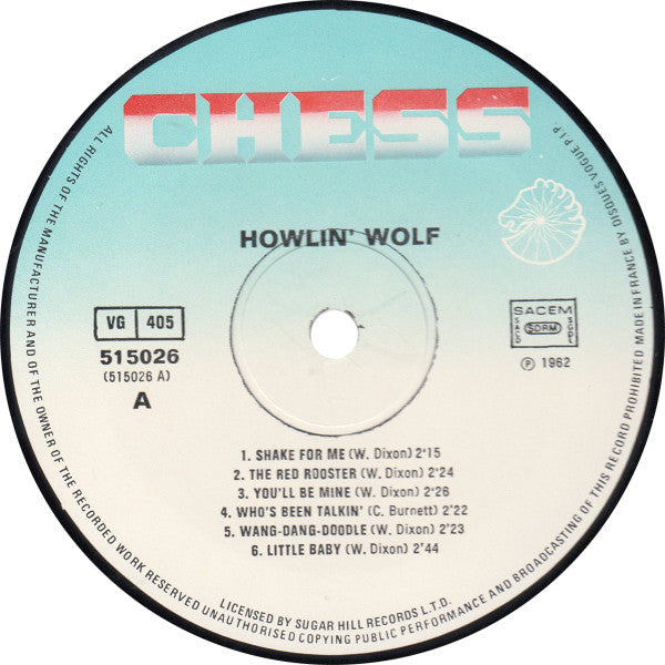 Howlin' Wolf ~ Howlin' Wolf (Vinyl) - Djungel & Jazz