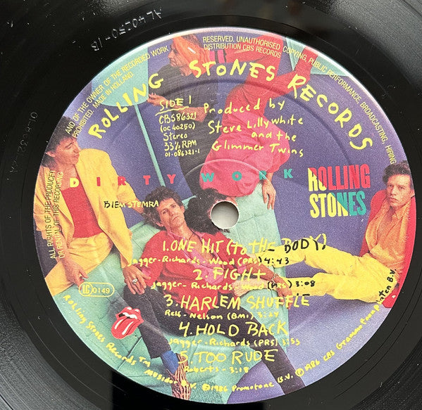 Rolling Stones ~ Dirty Work (Vinyl) - Djungel & Jazz