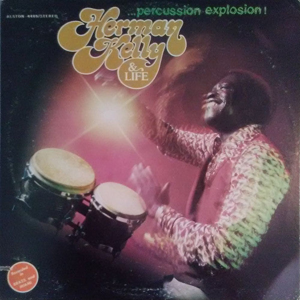 Herman Kelly & Life ~ Percussion Explosion! (Vinyl) - Djungel & Jazz