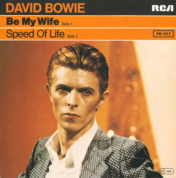 David Bowie : Be My Wife (7", Single)