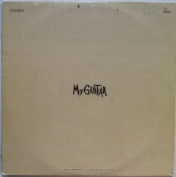 Juan Pardo ~ My Guitar (Vinyl) - Djungel & Jazz