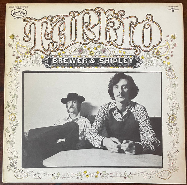 Brewer And Shipley ~ Tarkio (Vinyl) - Djungel & Jazz