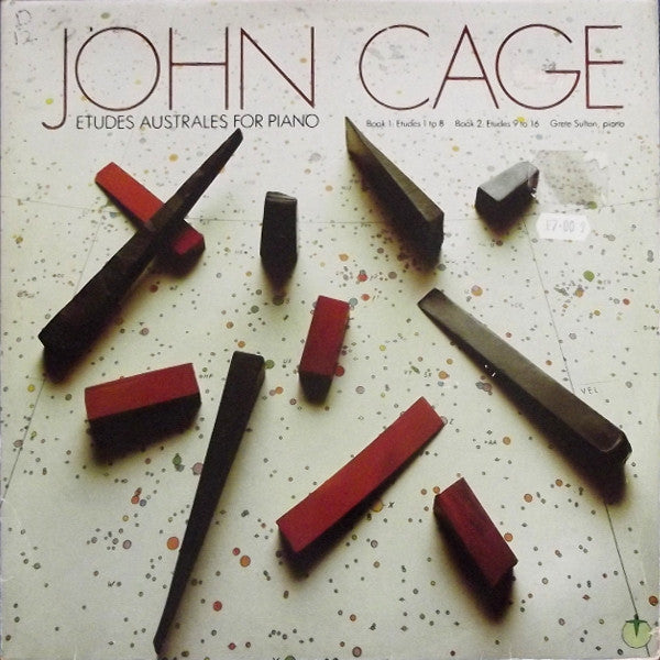 John Cage ~ Etudes Australes For Piano (Vinyl) - Djungel & Jazz