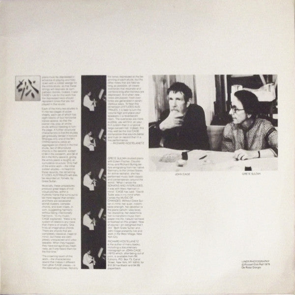 John Cage : Etudes Australes For Piano (2xLP, Album)