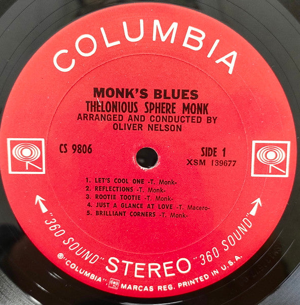 Thelonious Monk ~ Monk's Blues (Vinyl) - Djungel & Jazz