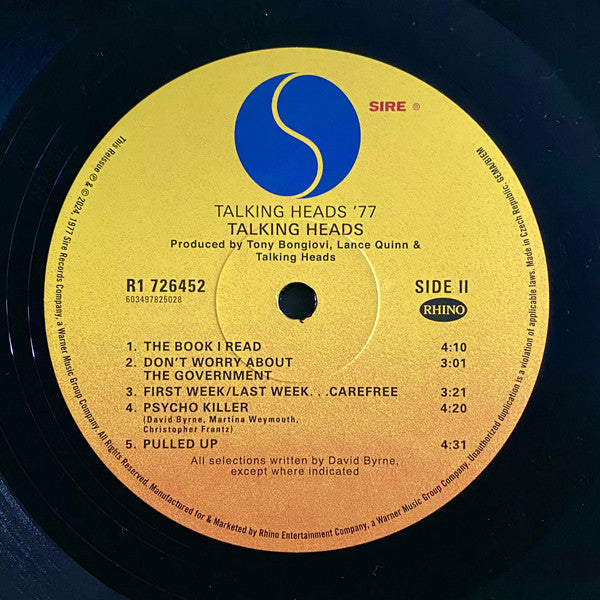 Talking Heads ~ Talking Heads: 77 (Vinyl) - Djungel & Jazz