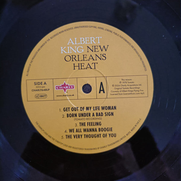Albert King ~ New Orleans Heat (Vinyl) - Djungel & Jazz