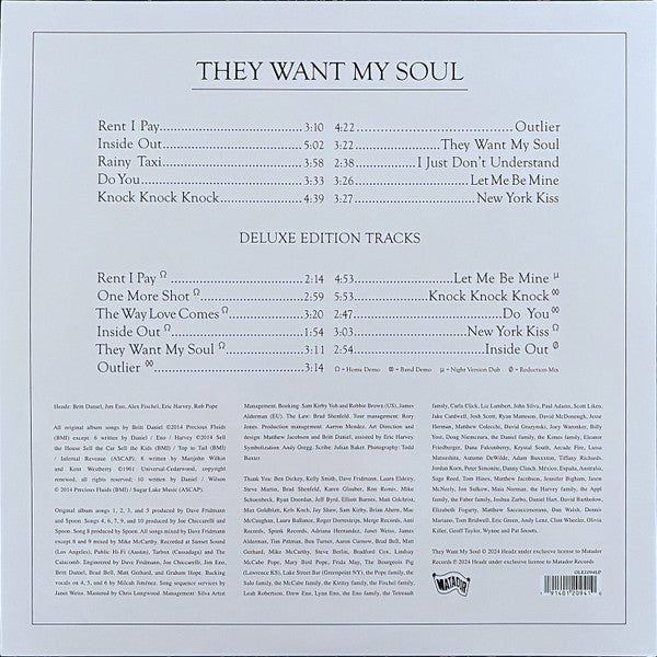 Spoon ~ They Want My Soul: Deluxe More Soul Edition (Vinyl) - Djungel & Jazz