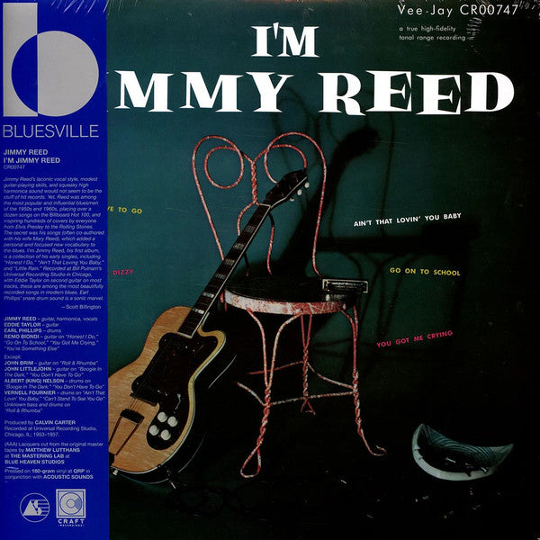 Jimmy Reed ~ I'm Jimmy Reed (Vinyl) - Djungel & Jazz