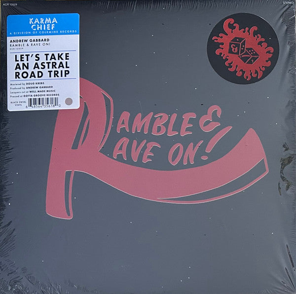 Andrew Gabbard ~ Ramble & Rave On! (Vinyl) - Djungel & Jazz