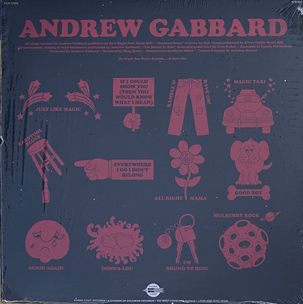 Andrew Gabbard ~ Ramble & Rave On! (Vinyl) - Djungel & Jazz