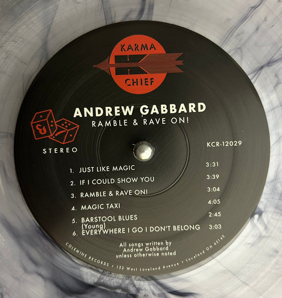 Andrew Gabbard ~ Ramble & Rave On! (Vinyl) - Djungel & Jazz