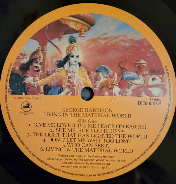 George Harrison ~ Living In The Material World (Vinyl) - Djungel & Jazz