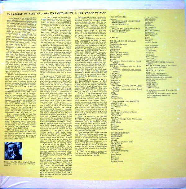 The Mothers ~ The Grand Wazoo (Vinyl) - Djungel & Jazz
