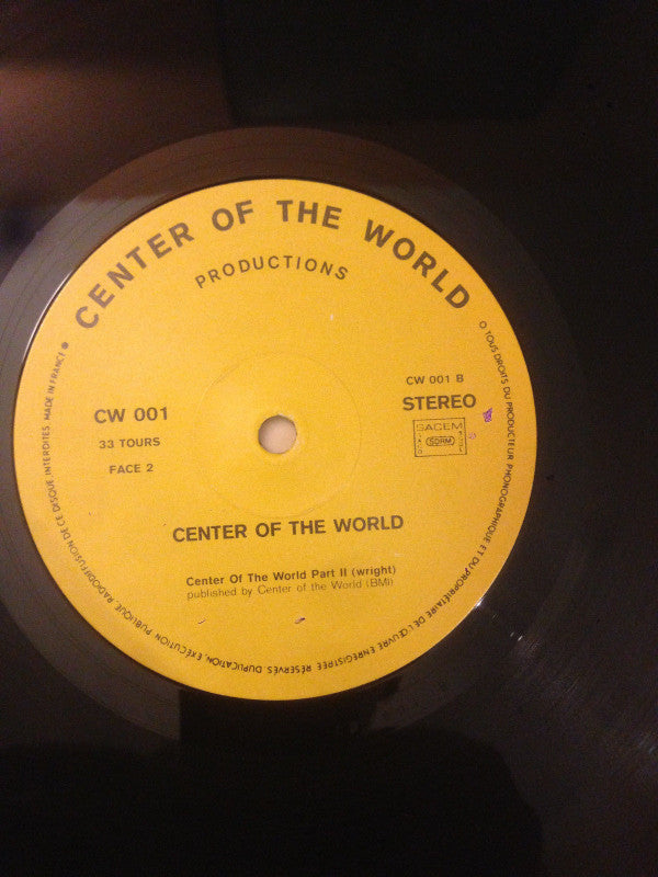 Center Of The World ~ Center Of The World (Vinyl) - Djungel & Jazz