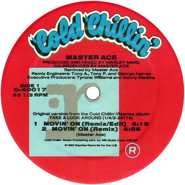 Master Ace ~ Movin' On (Vinyl) - Djungel & Jazz