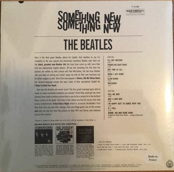 The Beatles ~ Something New (Vinyl) - Djungel & Jazz