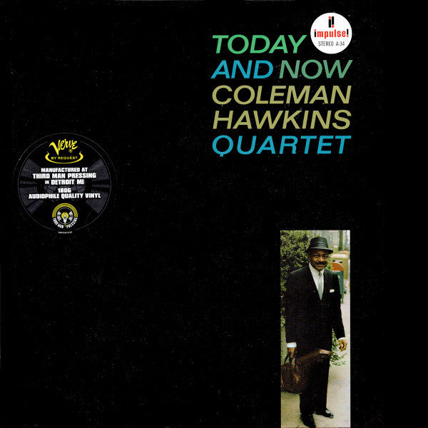 Coleman Hawkins Quartet ~ Today And Now (Vinyl) - Djungel & Jazz