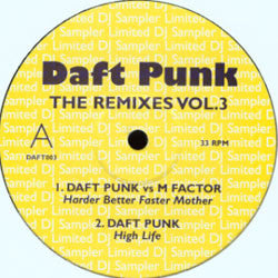 Daft Punk ~ The Remixes Vol. 3 (Vinyl) - Djungel & Jazz