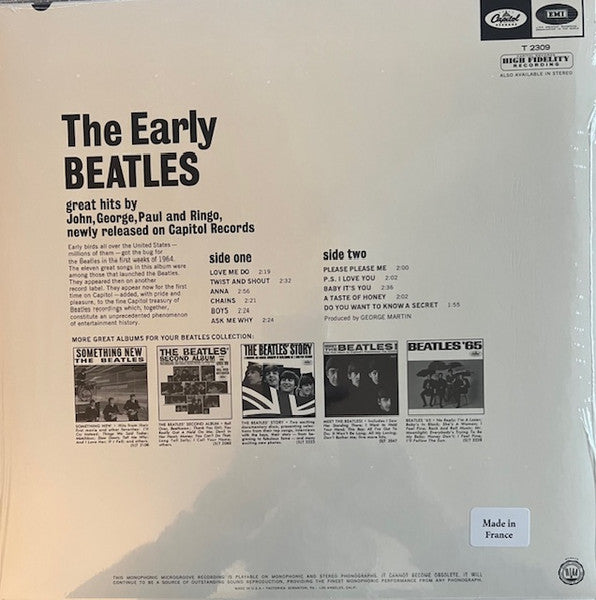 The Beatles ~ The Early Beatles (Vinyl) - Djungel & Jazz