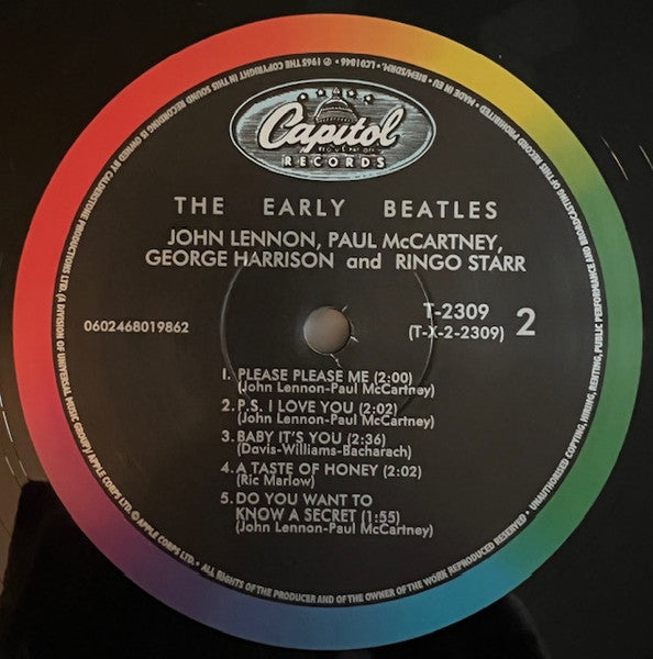 The Beatles ~ The Early Beatles (Vinyl) - Djungel & Jazz