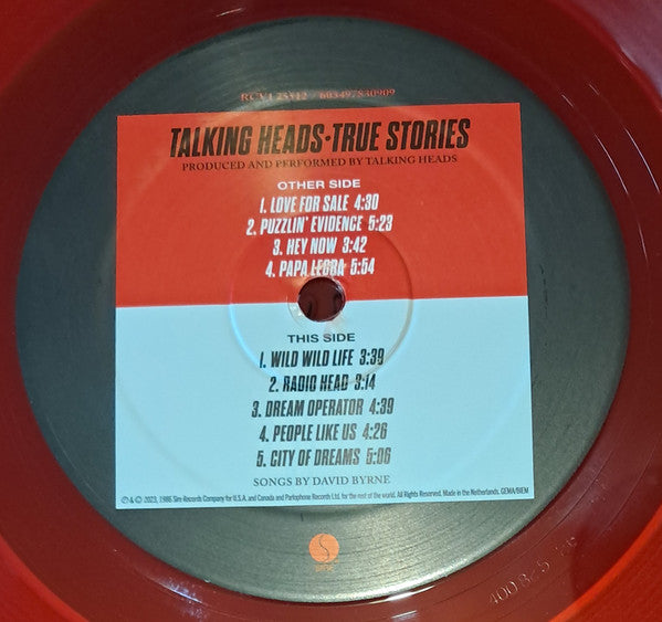 Talking Heads ~ True Stories (Vinyl) - Djungel & Jazz