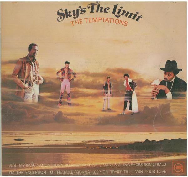 The Temptations : Sky's The Limit (LP, Album)