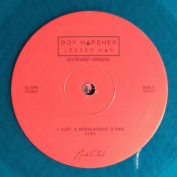 Boy Harsher ~ Lesser Man EP (Extended Version) (Vinyl) - Djungel & Jazz