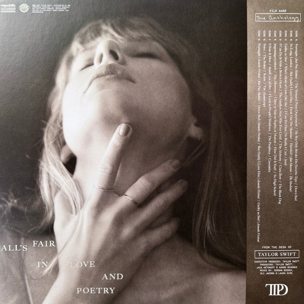 Taylor Swift ~ The Tortured Poets Department (The Anthology) (Vinyl) - Djungel & Jazz