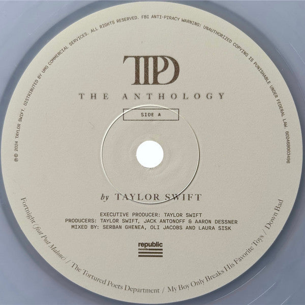 Taylor Swift ~ The Tortured Poets Department (The Anthology) (Vinyl) - Djungel & Jazz