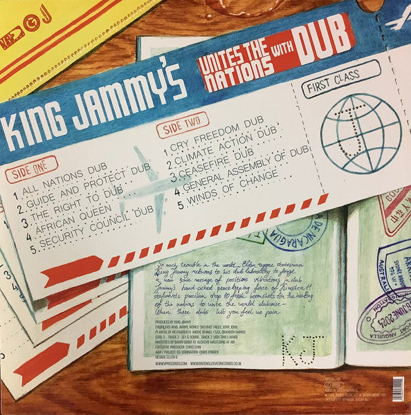 King Jammy ~ King Jammy's Unites The Nations With Dub (Vinyl) - Djungel & Jazz