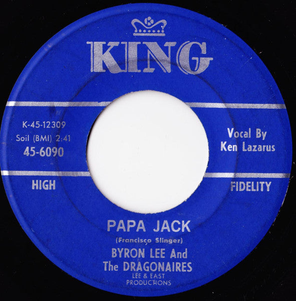 Princess Buster And Her Jamaicans / Byron Lee And The Dragonaires ~ Ten Commandments (From Woman To Man) / Papa Jack (Vinyl) - Djungel & Jazz