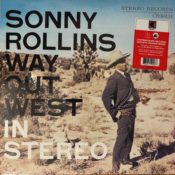 Sonny Rollins ~ Way Out West (Vinyl) - Djungel & Jazz