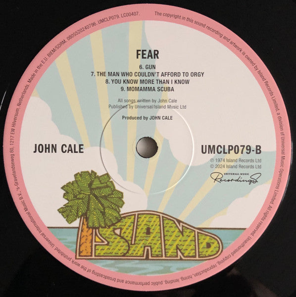 John Cale ~ Fear (Vinyl) - Djungel & Jazz